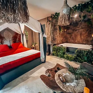 La Grotte Chambre Jacuzzi Charme Romantique Terrasse Privée 300m Plage Et Restaurants Valmer - Golfe Saint Tropez La Croix-Valmer